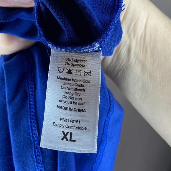 Blue Christy Tunic, XL - Picture 4 of 4